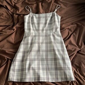 Aritzia wilfred plaid minidress. Size S.